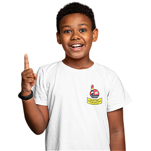 Camiseta Escolar Infantil 100% Poliéster Manga Curta - EMEFI Profª Palmyra Sant'anna