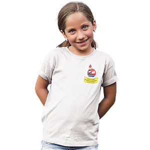 Camiseta Escolar Infantil 100% Poliéster Manga Curta - EMEF Profª Palmyra Sant'anna