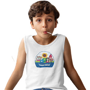 Camiseta Infantil REGATA Poliéster Escola EMEI Torataro Takitani