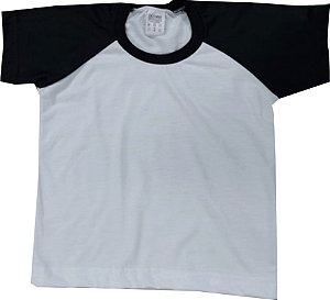 Camiseta Raglan Infantil Manga Curta