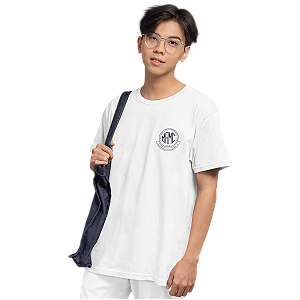 Camiseta Juvenil Manga Curta Poliéster Maria Augusta Moreira Da Costa