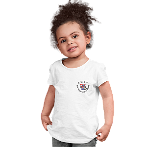 Camiseta Escolar Infantil 100% Poliéster Manga Curta - EMEF Dom Pedro de Alcântara - Caic