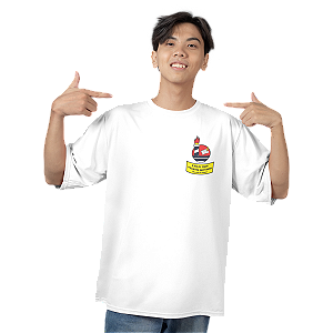 Camiseta Escolar Juvenil 100% Poliéster Manga Curta - EMEFI Profª Palmyra Sant'anna