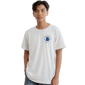 Camiseta Escolar Juvenil 100% Poliéster Manga Curta - EMEFI Prof. Edewaldo Freitas G. SANT'ANA