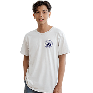 Camiseta Escolar Juvenil 100% Poliéster Manga Curta - EMEF Prof. Hélio Augusto de Souza