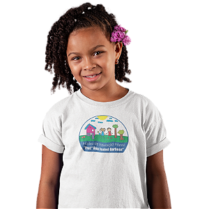 Camiseta Escolar Infantil 100% Poliéster Manga Curta - EMEI Profª Ana Isabel Barbosa