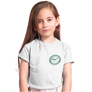 Camiseta Escolar Infantil 100% Poliéster Manga Curta - EMEF Prof. Antonio Palma Sobrinho