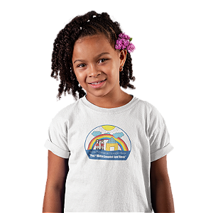 Camiseta Escolar Infantil 100% Poliéster Manga Curta - EMEI Profª Maria Ezequiel Sant'anna