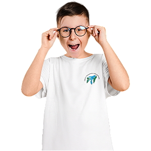 Camiseta Escolar Infantil 100% Poliéster Manga Curta - EMEF Possidônio José de Freitas
