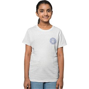 Camiseta Escolar Infantil 100% Poliéster Manga Curta - EMEFI Profª Luiza Levina Aparecida Borges