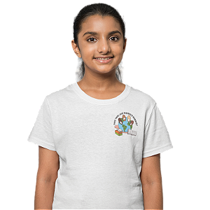 Camiseta Escolar Infantil 100% Poliéster Manga Curta - EMEFI Prof. José Frederico Marques