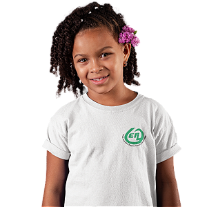 Camiseta Escolar Infantil 100% Poliéster Manga Curta - EMEF Profª Elza Regina Ferreira Bevilacqua
