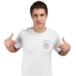 Camiseta Escolar Juvenil 100% Poliéster Manga Curta - E.E. Francisco Pereira da Silva