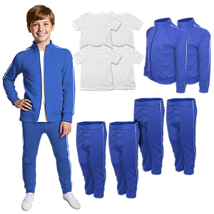 Kit Conjunto de Helanca Escolar - Del France