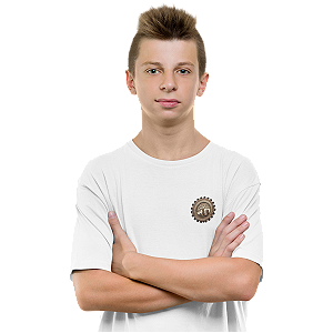 Camiseta Escolar Juvenil 100% Algodão Manga Curta - E.E. Marilda Ferreira de Brito B. Pereira