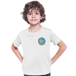Camiseta Escolar Infantil 100% Poliéster Manga Curta - EMEFI Profª Najla Jamile S. M. de Araújo