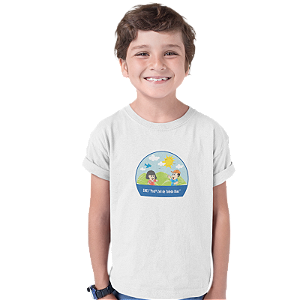 Camiseta Escolar Infantil 100% Poliéster Manga Curta - EMEI Profª Zeli de Toledo Dias
