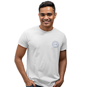 Camiseta Escolar Juvenil 100% Poliéster Manga Curta - EMEF Profª Luzia Levina Aparecida Borges