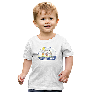 Camiseta Escolar Infantil 100% Poliéster Manga Curta - IMI Pousada do Vale