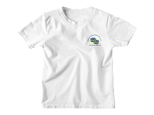 Camiseta Escolar Infantil 100% Algodão Manga Curta - EMEFI Profª Leonor Pereira Nunes Galvão