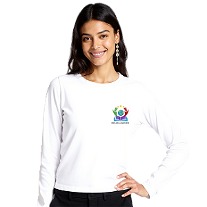 Camiseta Escolar Manga longa Juvenil - EMEFI Adélia Chucri Neme