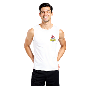 Camiseta Escolar Adulto 100% Poliéster Regata- EMEFI Profª Palmyra Sant'anna