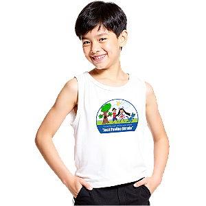Camiseta Escolar Infantil 100% Algodão Regata - EMEI José Paulino Bicudo