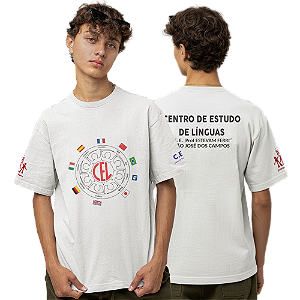 Camiseta Escolar Juvenil 100% Poliéster Manga Curta - CEL - E.E. Profº Estevam Ferri