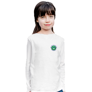 Camiseta Escolar Infantil 100% Poliéster Manga Longa - EMEF Profª Ilga Pusplatais
