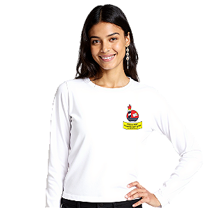 Camiseta Escolar Juvenil 100% Poliéster Manga Longa - EMEF Profª Palmyra Sant'anna