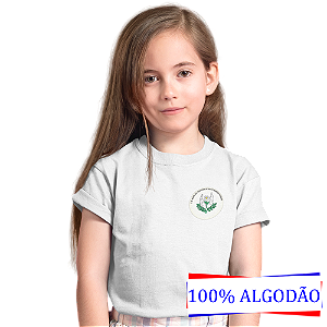 Camiseta Escolar Manga Curta INFANTIL 100% Algodão - E.E. Marilda Ferreira de Brito
