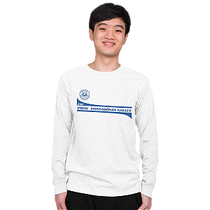 Camiseta Escolar Juvenil 100% Poliéster Manga Longa - EMEF Prof. Possidônio Salles