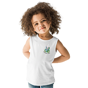 Camiseta Escolar Infantil 100% Poliéster Regata - E.E. Ana Herondina S. Schychof