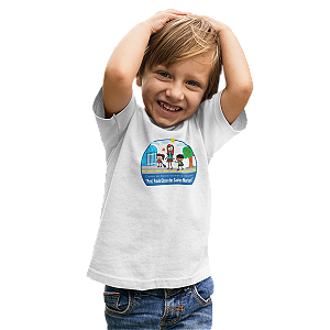Camiseta Escolar Infantil 100% Poliéster Manga Curta - CEDIN Prof° Paulo Cesar dos Santos Mortari