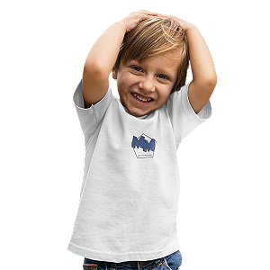 Camiseta Escolar Infantil 100% Poliéster Manga Curta - EMEF Profª Maria de Melo