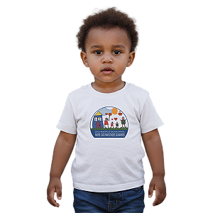 Camiseta Escolar Infantil 100% Algodão Manga Curta - EMEI Padre João Marcondes Guimarães