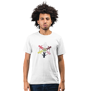 Camiseta Escolar Adulto 100% Algodão Manga Curta - EMEF Mercedes Rachid Edwards