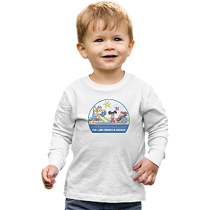 Camiseta Escolar Infantil 100% Poliéster Manga Longa - EMEI Prof. Ladiel Benedito de Carvalho
