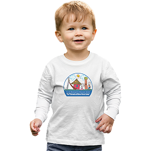 Camiseta Escolar Infantil 100% Poliéster Manga Longa - EMEI Profª Marianita de Oliveira P. Santos