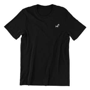 Camiseta Escolar Adulto 100% Algodão PRETA - E.E. Profª Maria Aparecida Veríssimo
