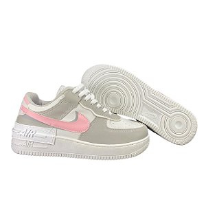 AIR FORCE SHADOW CINZA/ROSA (15 PARES) R$57,00 UNID.