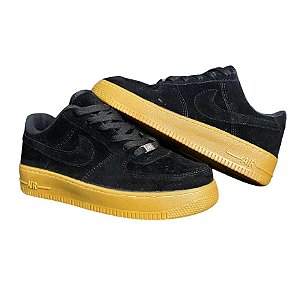 AIR FORCE CAMURÇA PRETO/CARAMELO (15 PARES) LINHA LUXO R$57,00 UNID.