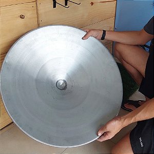 Bateia para Garimpo de Ouro Mineração Tradicional Galvonizado 30 a 64cm