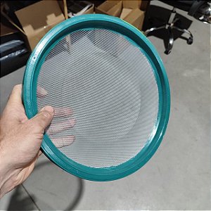Peneira Para Teste Garimpo Pequena 30cm Malha Fina