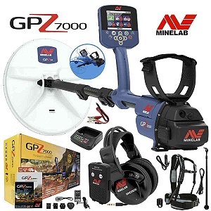Minelab GPZ 7000 Detector de Metais Profissional para Garimpo
