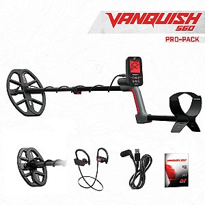 Vanquish 560 Pro Pack Detector de Metais a Prova dagua Minelab
