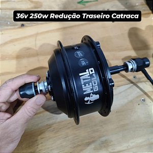 Motor 250w 36v Traseiro Catraca Redução