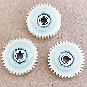 Engrenagem Para motores 350w 500w Redução nilon conjunto 3 uni Peça de reposição