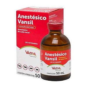 Anestesico Local 50 Ml Vansil