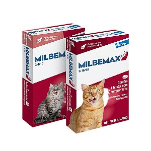 Milbemax Gatos 2 a 8kg 16 / 40 2 Comp